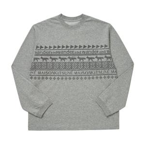 [메종키츠네 MAISONKITSUNE] 5743284912 020 공용 긴팔티