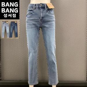 뱅뱅 HC04 봄가을여성일자스판속밴드 편한청바지 NQL141