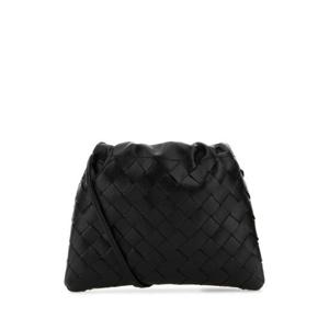 BOTTEGA VENETA 블랙 가죽 크로스바디 백 816987V3IV1 8425