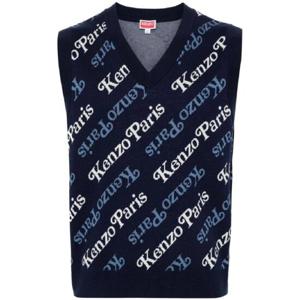 25 SS 겐조 인타르시아 니트 민소매 스웨터 FE55PU4583CB TP432135077