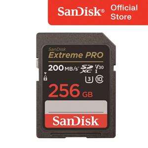 샌디스크 익스트림 프로 SD Card V30 256GB 256기가 고속전송 고해상도 4K UHD 비디오촬영 SD카드 Extreme Pro SDSDXXD