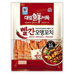 [사조대림] 사조 대림선 빨간 오뎅꼬치 409g