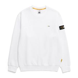 N244USW920 루코스 백면 로고 맨투맨 WHITE