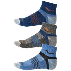 써코니 인페르노 메리노 울 쿼터 삭스 3PK 블루 351005-465