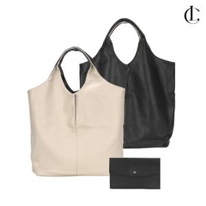 엘케이트 여성 숄더백 보부상가방 파우치포함 데일리 리버시블 가방 LRJB001