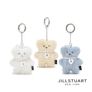 [질스튜어트] 화이트,옐로우,블루 보우베어 키링 겸 참장식 JAHO5E890.JAHO5E891.JAHO5E892