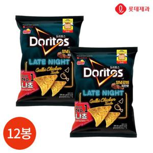 롯데 도리토스 갈비천왕 치킨맛 84g x 12봉