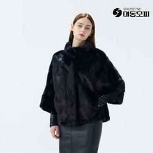 [역시즌선공개한정특가]대동모피 25FW 휘메일 풀스킨 밍크 자켓 (블랙)