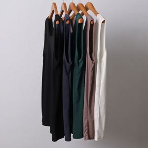 [아이우먼]빅사이즈민소매티 I885L506 무지라운드넥나시티 RA
