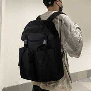 [다잇템]남자 그런지 여자 큰사이즈 캐쥬얼 백팩 (8134376)