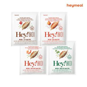 류수영PICK 헤이밀 교자만두 350g x 4팩(고기 김치 새우 청양고추 만두 각1팩)