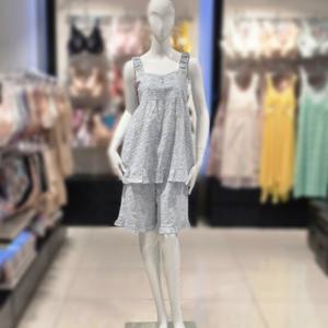 [비너스] 면 레이온 잔꽃나염  파자마세트(vpa4523w)