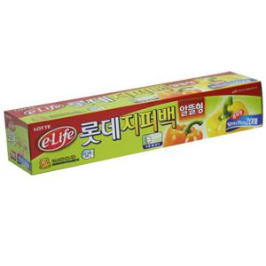098440 롯데지퍼백 NEW(알뜰형) (특대) 30cm x 35cm x 20매