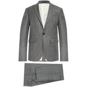 디스퀘어드2 수트 세트 S74FT0486 D35176 001F GREY BLUE CHECK