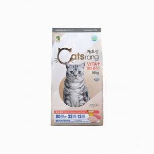 뉴캐츠랑비타플러스전연령16kg(닭고기와참치) 대용량 고양이 사료