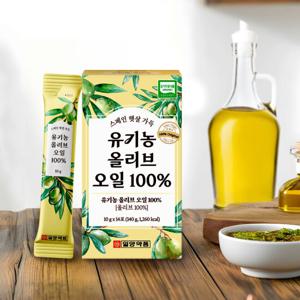 일양약품 유기농 올리브 오일 100% (10ml x 14포)