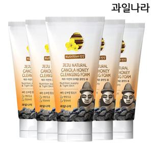 제주 자연의 유채꿀 클렌징폼 x 5개