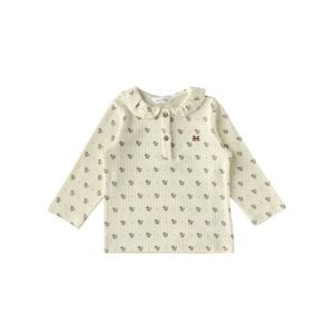M밍크뮤D 25FW (CR)아미띠에라엘긴팔티셔츠 (35A7067005)