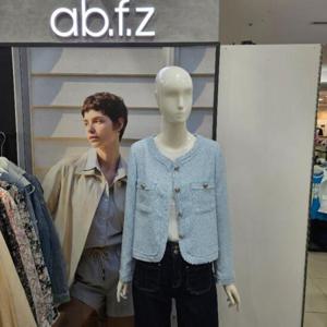 Ab.f.z DP01 포켓프린지트위드재킷 AFZ5HJ02
