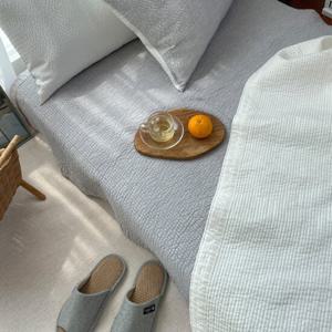 아이스 풍기인견 냉감 여름 이불 침대 패드_K(일반형)