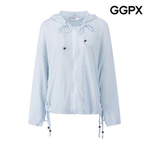 [GGPX] 우드볼 스트링 후드 비치 가디건 (GP7KG002F)