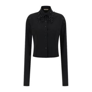 알베르타페레티 비즈 자수 칼라 셔츠 A02096639 0555