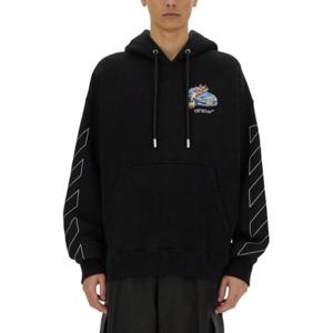 오프화이트 스웨터 OMBB085 S25FLE0051001 Black