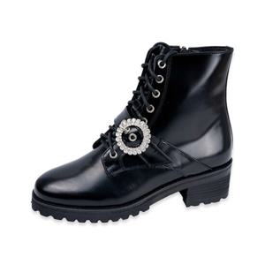 [에스콰이아]23FW 신상 발편한 트렌드 여성 워커 부츠 EQCWBS659BK