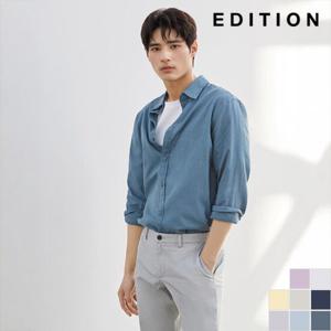 [에디션] 린넨 혼방 베이직 솔리드 셔츠 (NED2WC1901_A)