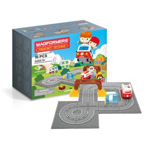 [짐보리플레이앤뮤직]맥포머스 타운 시티버스 세트