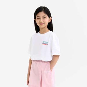 [차일디] 아웃도어프로덕츠키즈 (OD252ISS03 WHT) 에센셜 파노라마 반팔 티셔츠 화이트