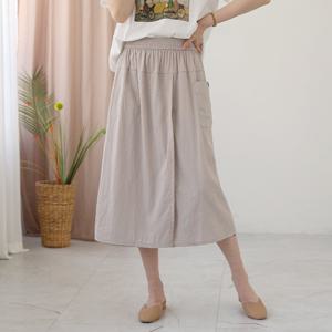 [웬디즈갤러리]7부 랩 치마바지/여름 데일리 휴가 RPT142