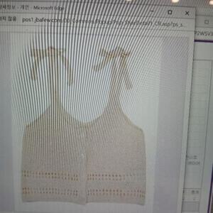 잠뱅이 HC17 여성 니트 뷔스티에 BP2WSV375