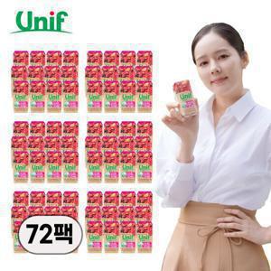 유니프 한가인 믹스베리 과채주스 200ml 72팩