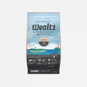 웰츠 캣 저지방 다이어트 6kg 고양이 사료