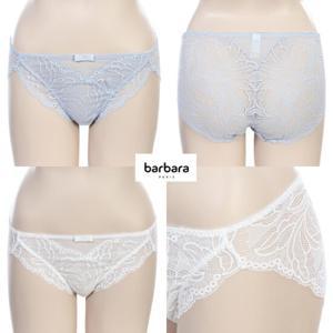 [바바라(언더웨어)]올 레이스 웨딩 망사 아이보리,블루 여성팬티ABP4428