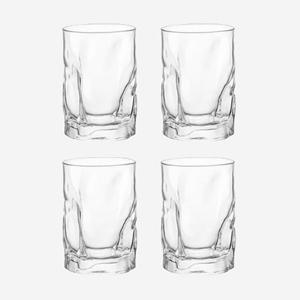 보르미올리 소르젠테 언더락잔 유리컵 300ml 4P