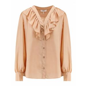 [CHLOE] 라프리마 여성 셔츠 실크 위드 Rouches 25UHT674896H7 Cream /8