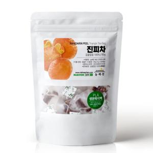 늘해찬  볶은 진피차 티백 귤껍질 귤피차 삼각티백 50티백