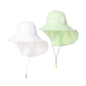 블랙야크키즈 sh06 베이직플랩썬햇 2BKHTS3501
