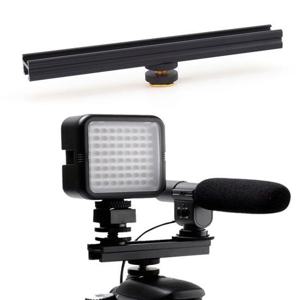핫슈 연장 레일 크로스 바 20cm 롱 모니터 LED 라이트