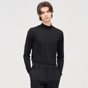 [링스] [25SS] 남성 핀 스트라이프 냉감 베이스레이어 L11E2TI301_BK
