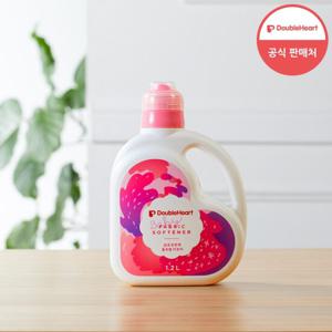 [더블하트] 유아용 섬유유연제 1200ml 용기 (플로럴아로마)