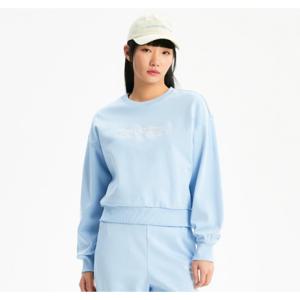 뉴발란스 W 시그니처 세미크롭 라운드 맨투맨 AA NBNCE1W222 51 64