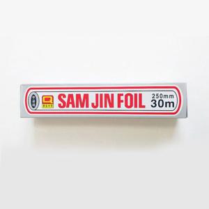 삼진 무공해 국민 쿠킹 호일 250mm 30M 키친호일 은박호일 은박지호일 구이용호일 오븐호일 알루미늄호일