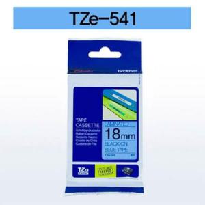 아트박스/오피스큐 브라더 테이프카트리지 TZe 541 18mm 청색 흑