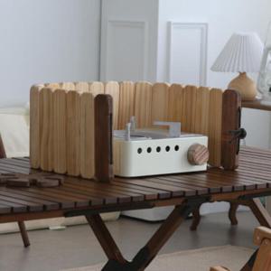 아트박스/스네프 스네프 캠핑용 감성 우드 버너 바람막이 중형