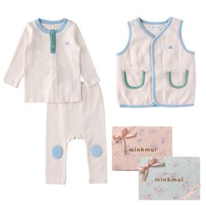 M밍크뮤D 25FW (CR)젤라또골지내의 베스트세트 실내복 (35A70054070)