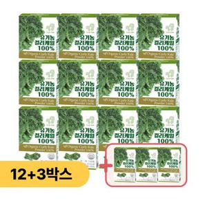 [닥터에이드] 유기농 컬리케일 100% 12+3박스