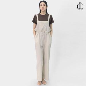 엘케이트 여자 점프수트 와이드 팬츠 여름 멜빵바지 LDOR007